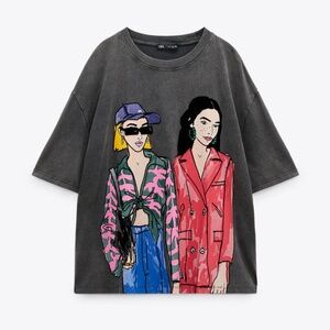 Girls Print T-Shirt